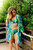 KM11 MESH KIMONO COVER UP "Kalani" KBY