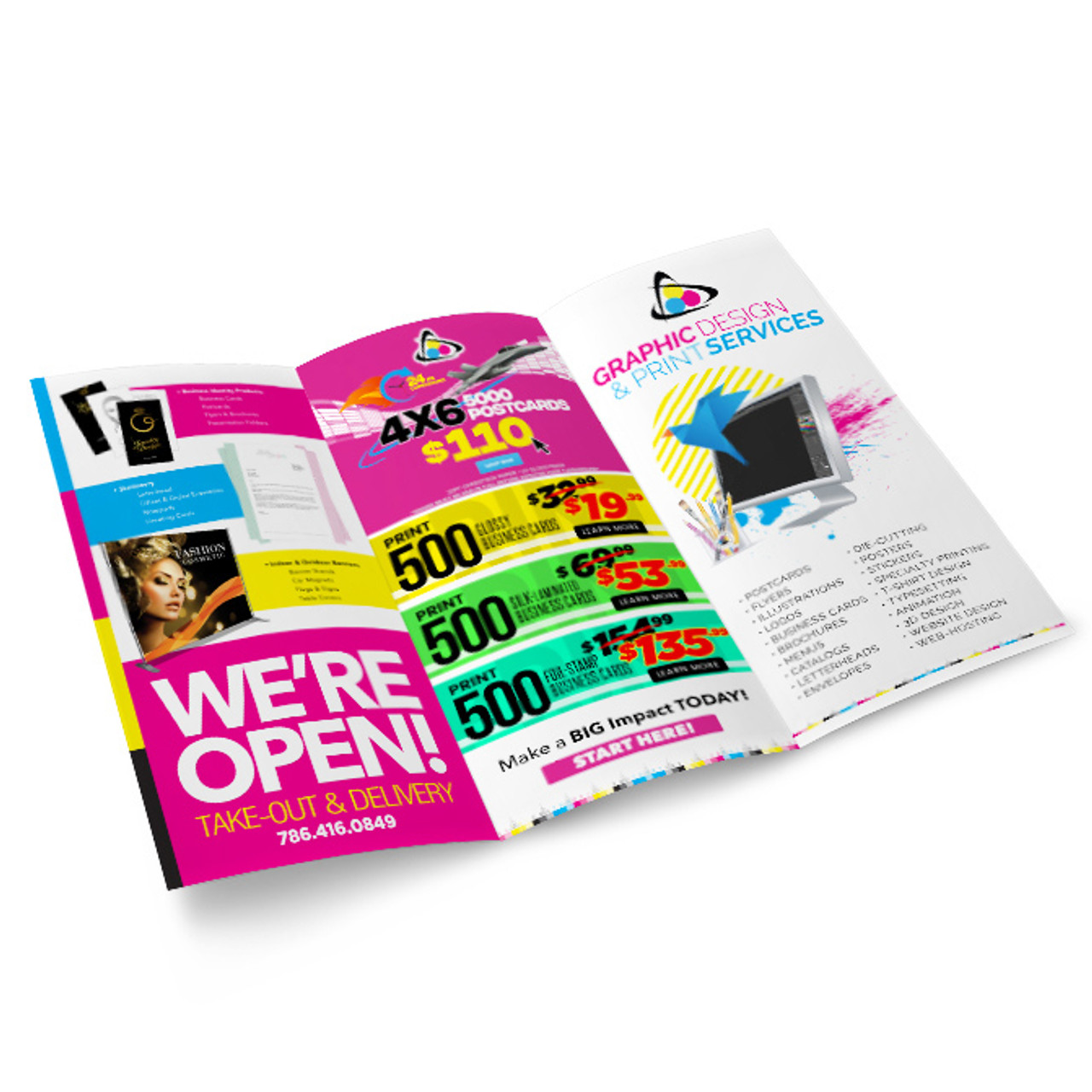 Tri Fold Brochure Printing