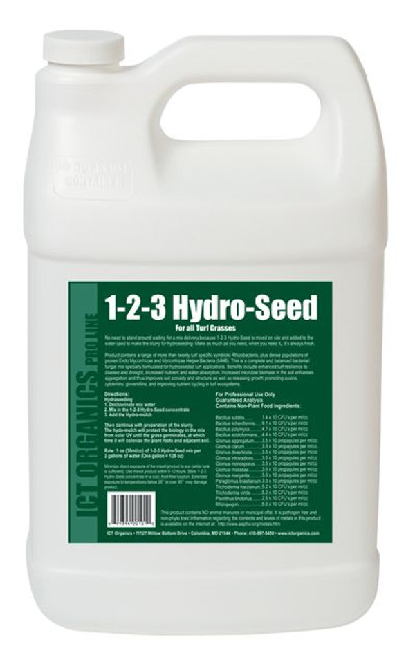 ICT Organics  1-2-3 Hydro-Seed