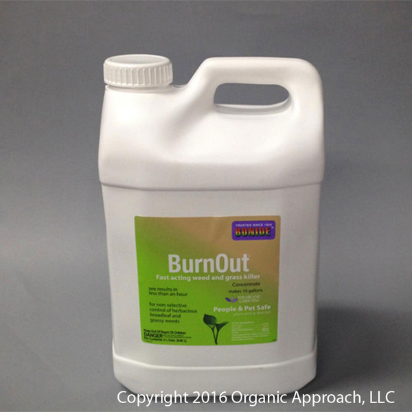 BurnOut Natural Non-Selective Weed and Grass Killer 