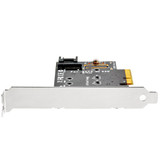 Dual M.2 NVME and M.2 SATA 6G SSD to PCIe x4 adapter card