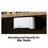 Sonnet MacCuff Studio Steel Bracket to Mount and Secure a Mac Studio Computer Under a Desk or to a Wall