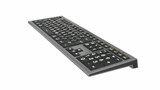 LargePrint White on Black ASTRA 2 Backlit Keyboard for Mac - UK English