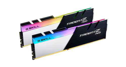 G.Skills Trident Z Neo 32GB (2x16GB) PC4-28800 DDR4-3600MHz 288 Pin DIMM gaming ram memory_left side