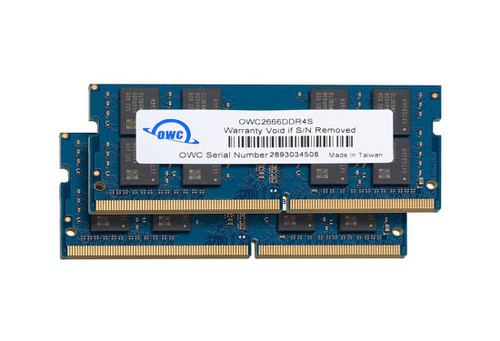 OWC 64GB (2 x 32GB) PC4-21300 DDR4 2666MHz SODIMMs ram memory upgrade (OWC2666DDR4S64P)