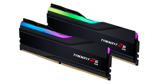 G.Skills Trident Z5 RGB 32GB (2x16GB) DDR5 PC5-4800 6000MHz CL36-36-36-76 1.30V Intel XMP 3.0 gaming ram memory - black 