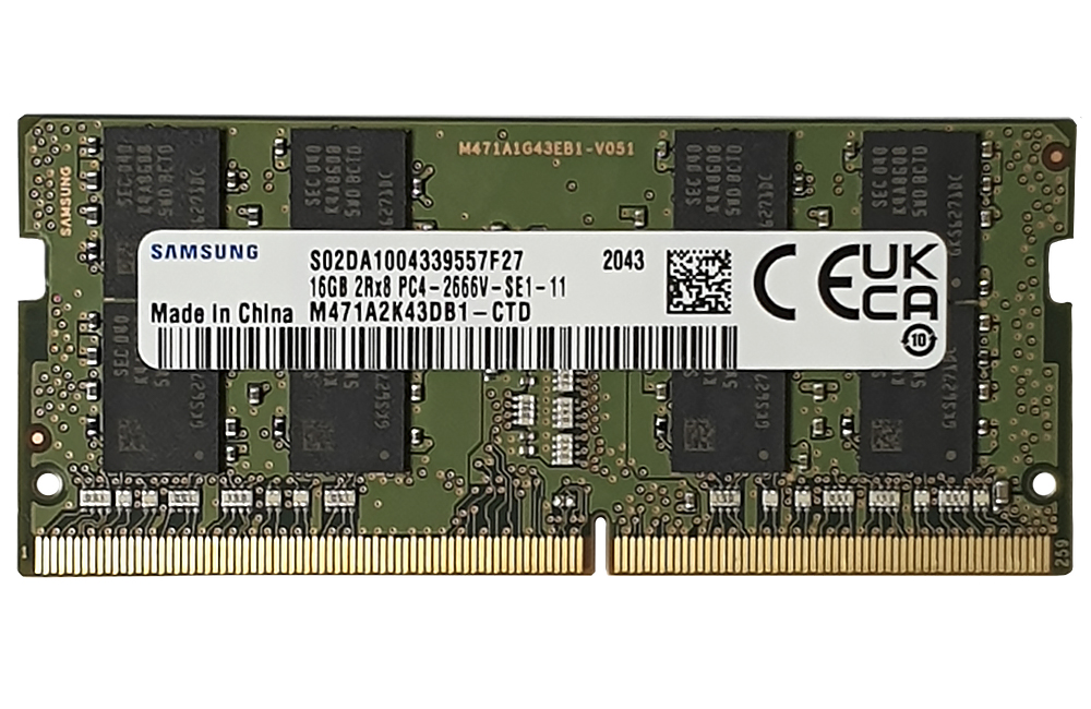 Samsung 16GB M471A2K43DB1-CTD|DDR4 SODIMM 2666MHz ram