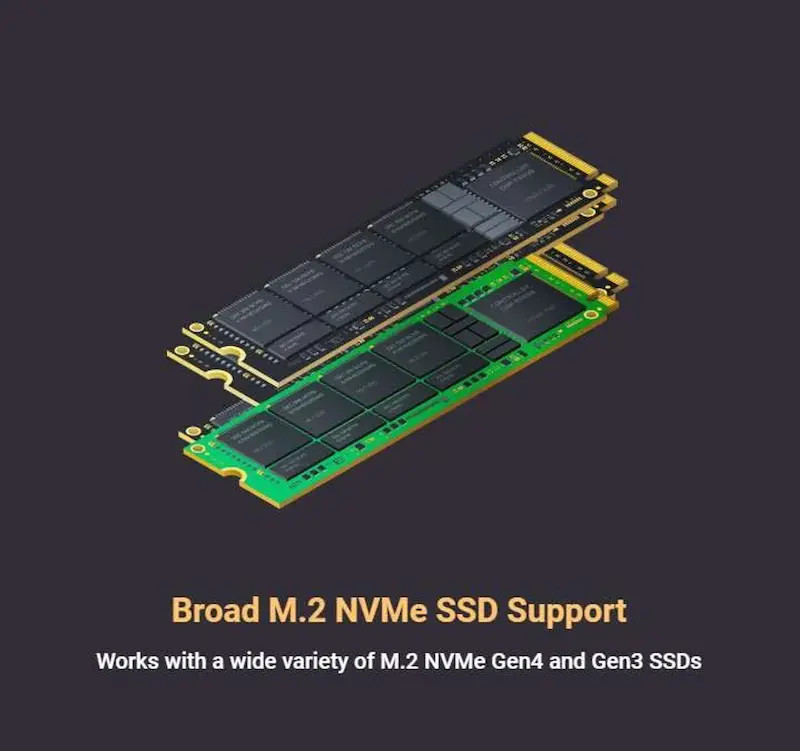 Sonnet M.2 4x4 PCIe Card for SSDs - Sonnet