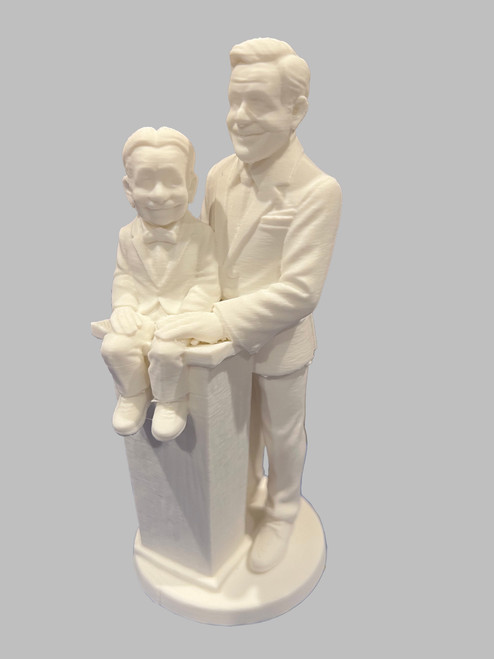 Figurine - Male ventriloquist - Model A