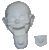 Front head and jaw