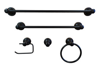 Dyconn Faucet BLN5SET-ORB London Series Bathroom Set, Oil Rubbed Bronze, 5 Piece