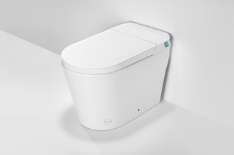 DFIF6805WTankless All in One Combo Bidet & Smart Toilet in White