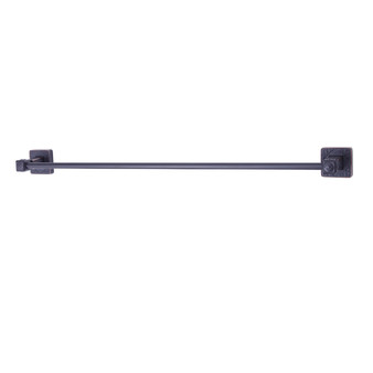 Reno Series Oil Rubbed Bronze Euro 24" Towel Bar