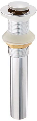 Dyconn Faucet PUD-CHR Pop-Up Drain, Polished Chrome