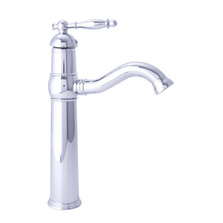 Dyconn Faucet VS1H08-CHR Otay Vessel/Bar/Bathroom Sink Single Handle Faucet, 12.5", Polished Chrome