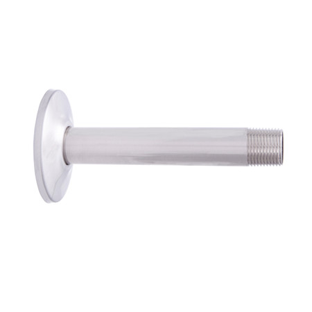 Dyconn Faucet WSA1706-BN Ceiling Shower Arm with Flange, 6", Brushed Nickel
