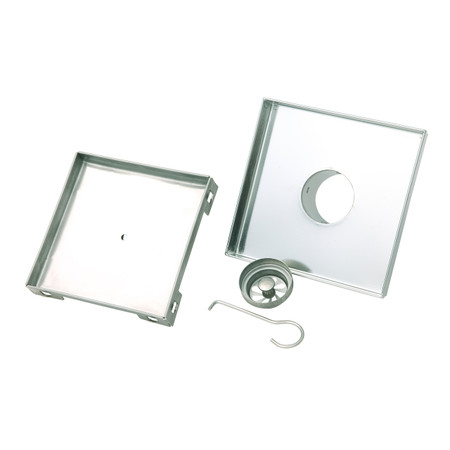 BOANN BNSDC16 Contemporary/Modern Invisible Style 304 Tile Insert Square Shower Drain