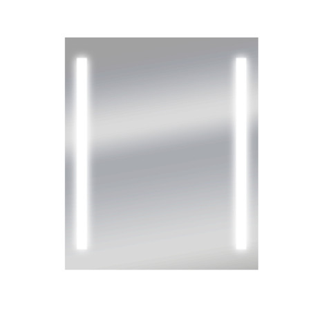 Dyconn Faucet Catella - LED Wall Mounted Backlit Vanity Bathroom LED Mirror with Touch On/OFF Dimmer & Anti-Fog Function (30"W X 36"H (Vertical/Horizontal))