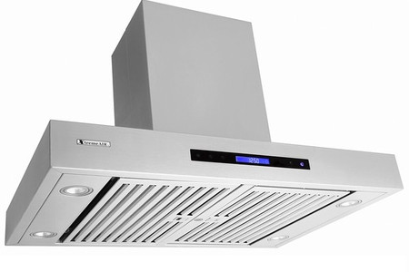 XtremeAir PX06-I36, 36" Wide, Easy Clean swing-able baffle Filters, Stainless Steel, Island Mount Range Hood