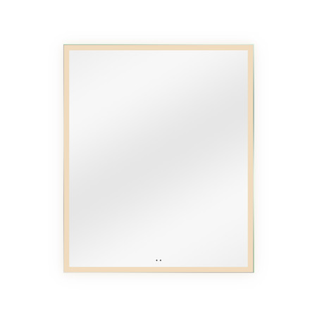 Dyconn Faucet Maxwell Vertical Wall Mounted Backlit LED Bathroom Vanity Mirror with Motion Sensor Technology (30" W X 36" H)