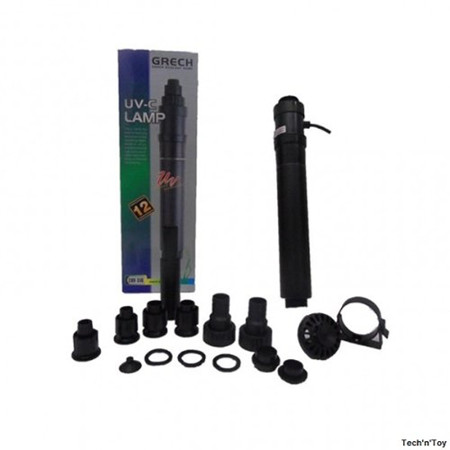 Grech CUV-510 In-Line 10W UV Light Sterilizer Water Clarifier by Sun Microsystems Grech CUV-510 In-Line 10W UV Light Sterilizer Water Clarifier by Sun Microsystems