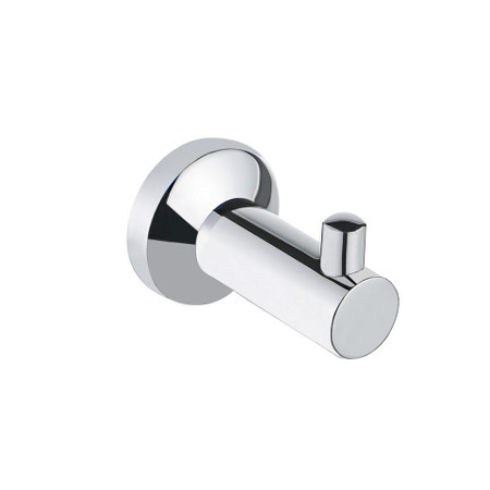 BOANN Tacoma Series BNBARBHK-CHR T304 Stainless Steel Single Bathrobe Hook in Chrome