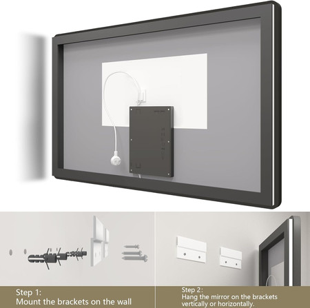 Dyconn Faucet M22 Black Frame Wall Mounted LED Bathroom Vanity Mirror Dyconn Faucet M22 Black Frame Wall Mounted LED Bathroom Vanity Mirror