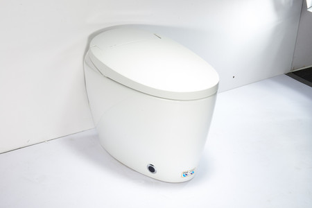 DFIF16W Tankless All in One Combo Bidet & Smart Toilet in White