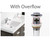 Dyconn Faucet PUDOF-CHR Pop-Up Drain with Overflow, Polished Chrome