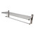 BOANN Solid T304 Stainless Steel 22" Towel Rack with Towel Bar