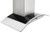 XtremeAir PX01-W30, 30", LED lights, Baffle Filters W/ Grease Drain Tunnel, 1.0mm Non-Magnetic Stainless Steel, 8.0 mm Capony Temper Glass, Wall Mount Range Hood