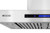 XtremeAir PX06-W42, 42" Wide, Easy Clean swing-able baffle Filters, Stainless Steel, Wall Mount Range Hood