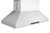 XtremeAir PX07-I48, 48" Wide, Easy Clean swing-able baffle Filters, Stainless Steel, Island Mount Range Hood