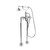 Dyconn Faucet BTF03A-CHR London Freestanding Tub Filler Faucet with Hand Shower, Chrome
