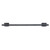 Chicago Series Black Bathroom 18in Towel Bar
