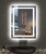 Vanity Trident LED Mirror with Touch ON/OFF Dimmer & Fog Free Function 32"x24"