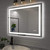 Vanity Trident LED Mirror with Touch ON/OFF Dimmer & Fog Free Function 32"X40"