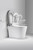 DFIF6805WTankless All in One Combo Bidet & Smart Toilet in White