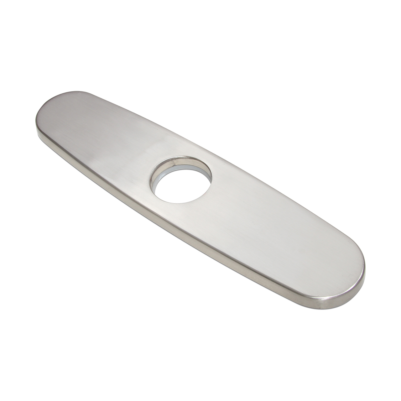 Dyconn Faucet Dp001 Bn Kitchen Faucet Single Hole Deck Plate Brushed Nickel Luxor Essential Kitchen And Bath Depot