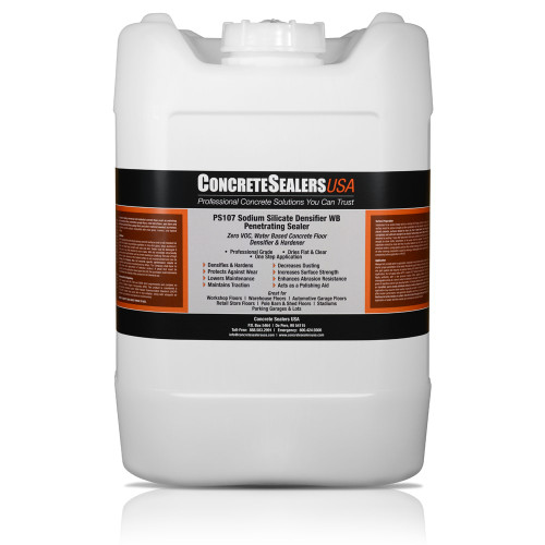 PS108 Sodium Silicate w/ Siliconate Densifier WB Penetrating