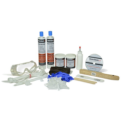 Polyurethane Foam Foundation Crack Repair Kit 10 ft. w/ Epoxy Paste