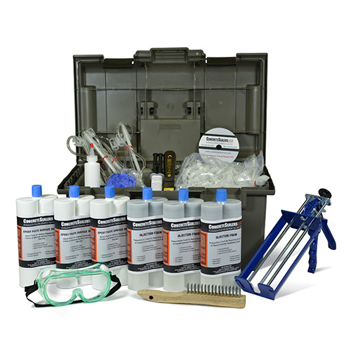 Polyurethane Foam Foundation Crack Repair Kit 30 ft. w/ Epoxy Paste