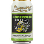 Livewire Honeydew Gin Collins Cocktail 12oz 4 Pack Cans