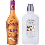 Sweet Cinnamon Delight 2-Bottle Bundle - Baileys Churros & Gran Malo Horchata Tequila Cream