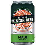 Maui Island Ginger Beer Soda 12oz 4-Pack