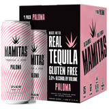 Mamitas Paloma Tequila & Soda Ready To Drink 12oz 4 Pack Cans