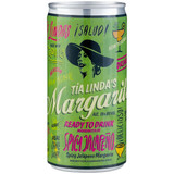 Tia Linda's Spicy Jalapeno Margarita Cocktail Ready-To-Drink 4-Pack 200ml Cans
