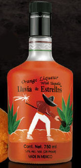 Lluvia de Estrellas Orange Liqueur with Tequila