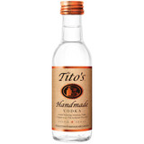50ml Mini Tito's Handmade Vodka 50ml Mini Tito's Handmade Vodka
