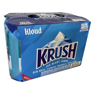 Kloud Krush Japanese Lager 355ml 6 Pack